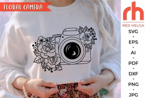 Floral Camera SVG, Flower Camera DXF: A Designer's Review