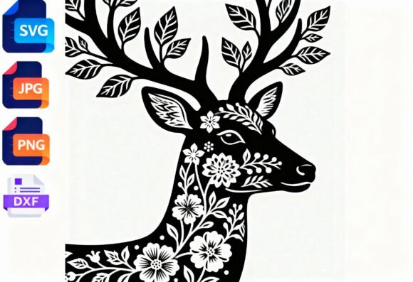 Floral Deer SVG Cut File: A Designer's Real-World Review