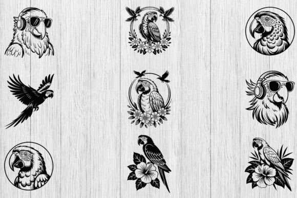 Floral Parrot SVG Bundle, Parrot Shirt Review