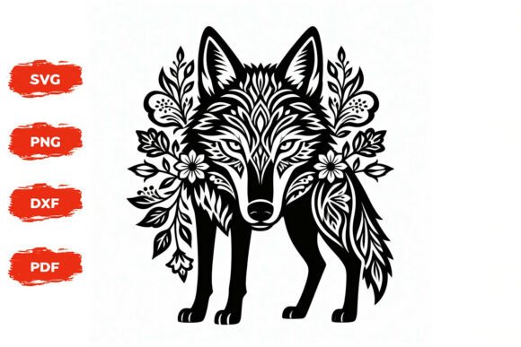 Floral Wolf SVG Cut File: A Designer's Real-World Review