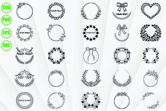 Floral Wreath SVG Bundle Review