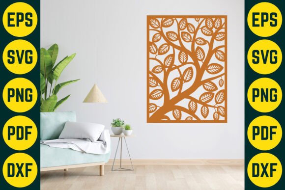 Laser Cut Floral Panel SVG Design 7 Review