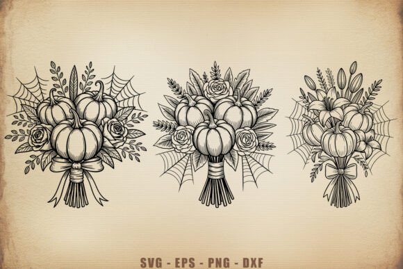Pumpkin Floral Bouquet SVG Bundle Review