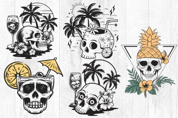 Summer Skull SVG File, Floral Skull Svg Review